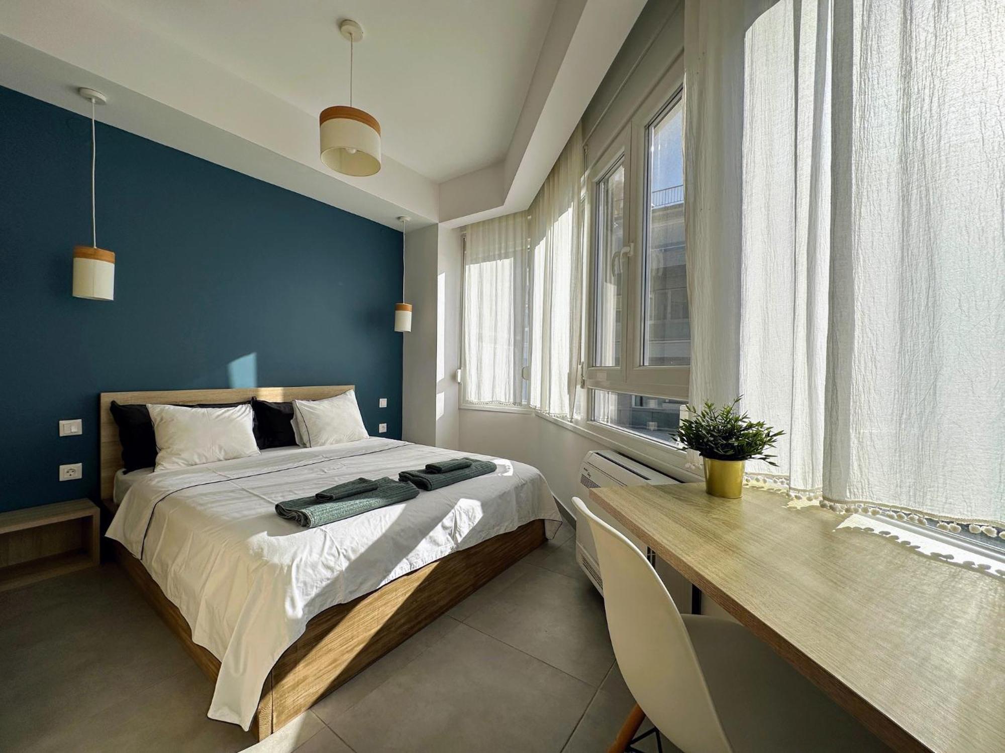 Bella Suite City Center, Parking Tesalonika Bagian luar foto